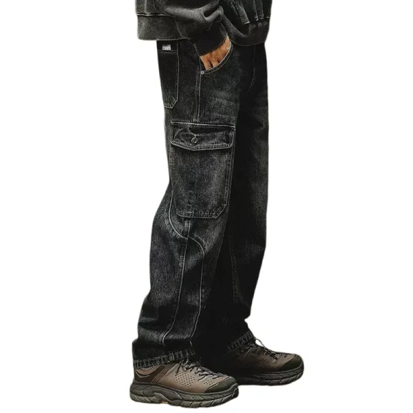H3959f64739654a57bff4ec896d922e58n Retro Workwear Cargo Pants
